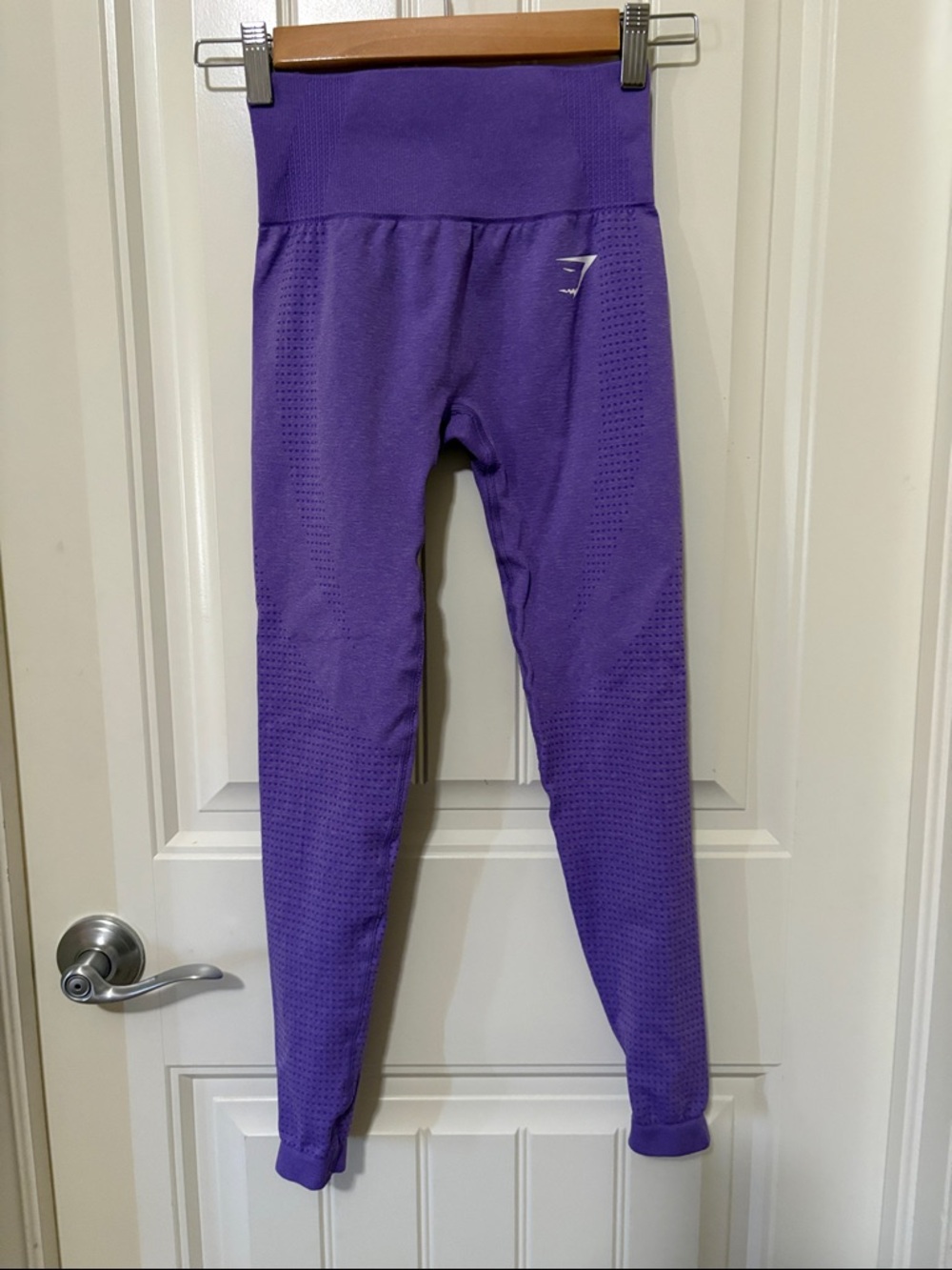 Gymshark Purple High-Waist Seamless Leggings